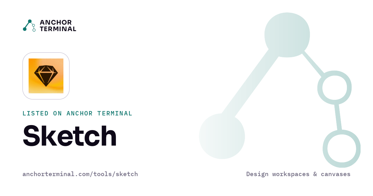 Sketch, listed on Anchor Terminal, light sharing image